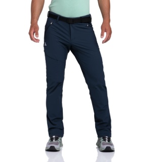 Schöffel Hiking Trousers Wendelstein (durable, water-repellent, 2-way stretch) dark blue Men